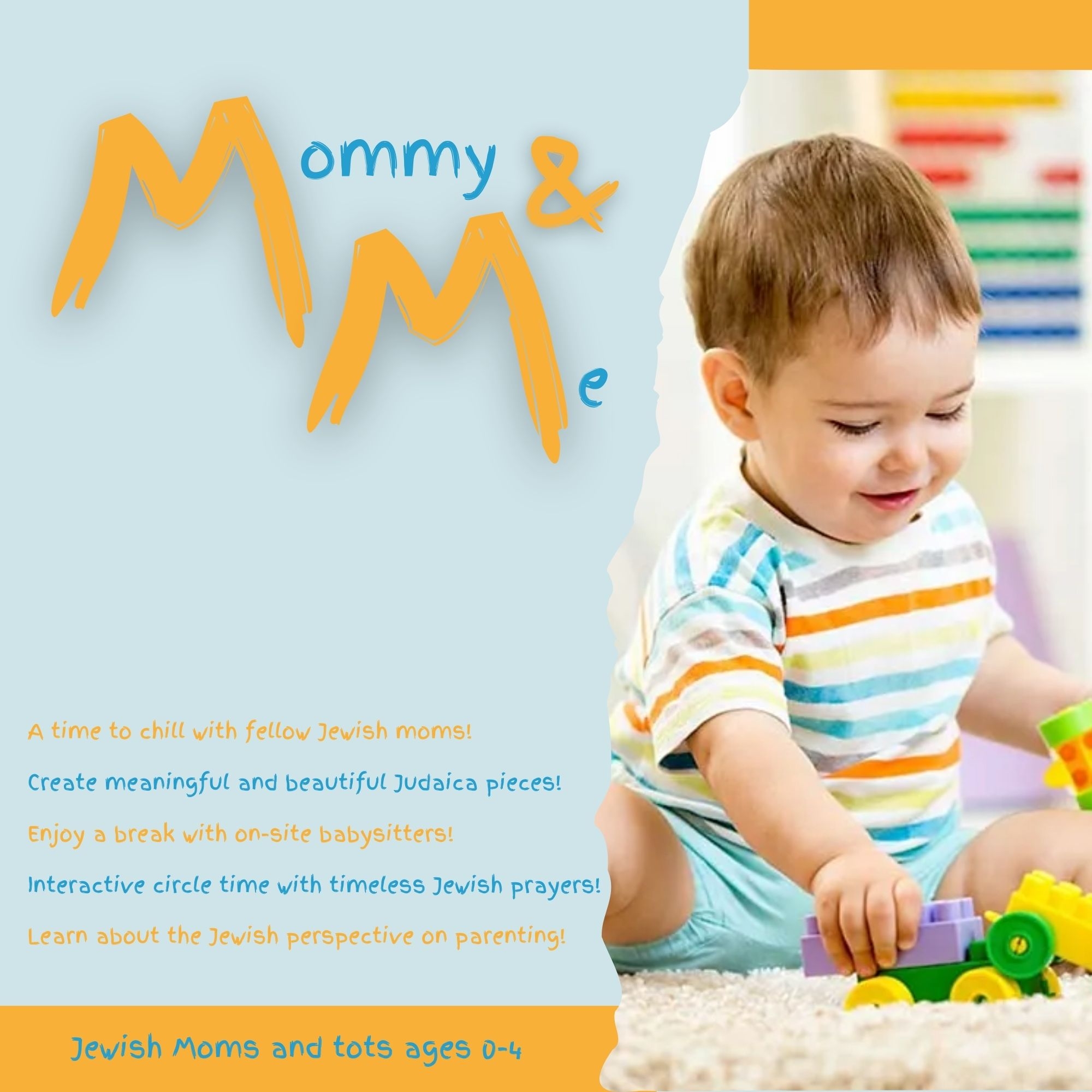 Mommy & Me program poster